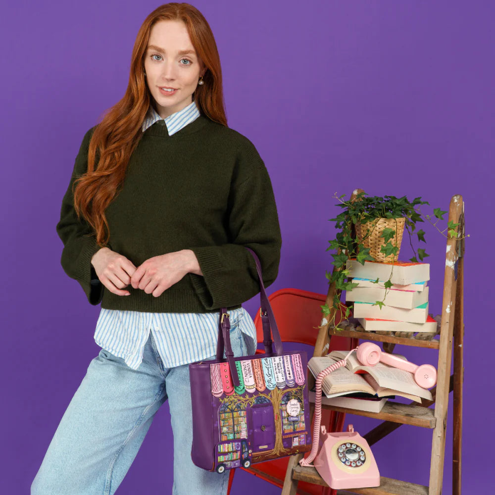 Borsa shopper Vendula London Travelling Library Bookshop