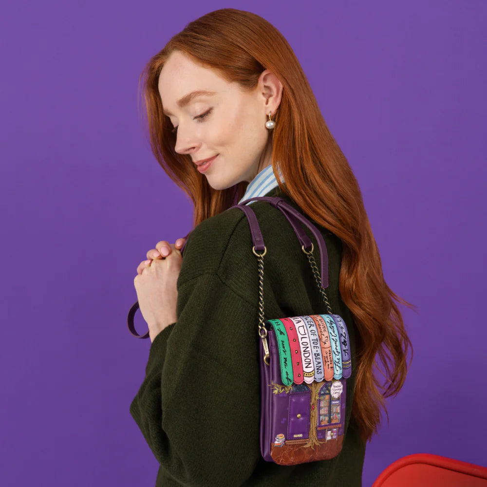 Pochette portacellulare Vendula London Travelling Library Bookshop