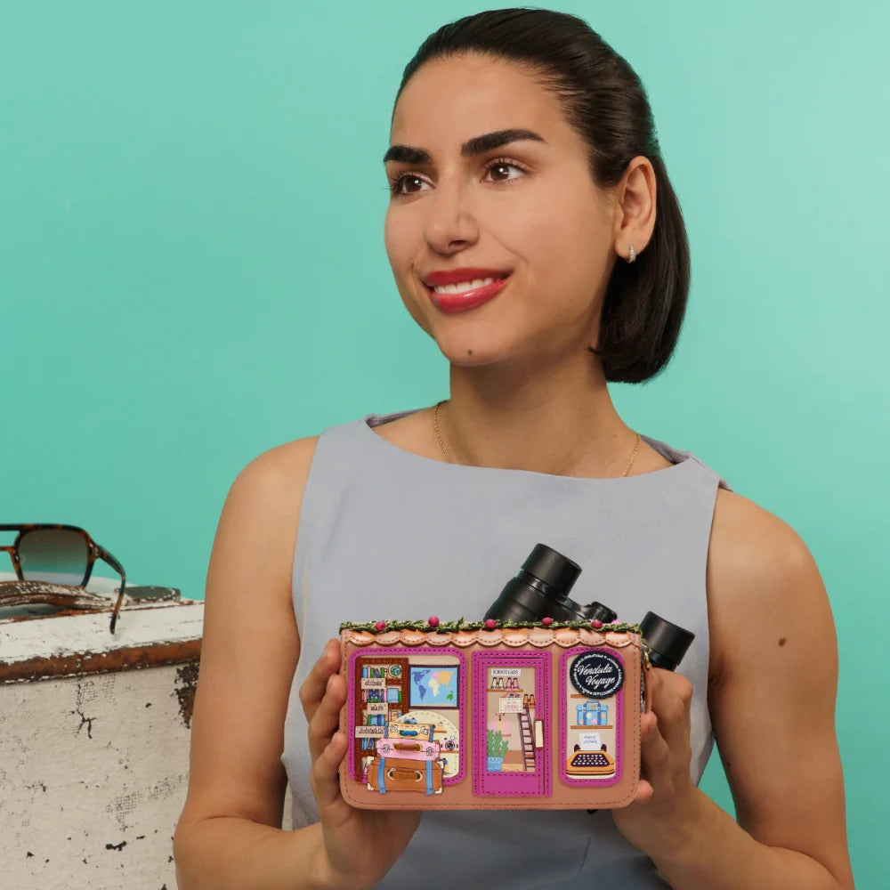 Portafoglio da Donna con Zip Vendula Voyage